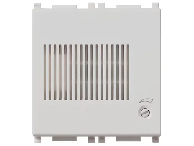 VIMAR Vimar 14380.SL Suoneria elettron. 3 sequenze 12V Silver