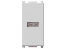 VIMAR Vimar 14386.B.SL Spia diffusore bianco Silver