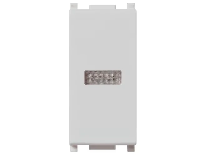 VIMAR Vimar 14386.B.SL Spia diffusore bianco Silver