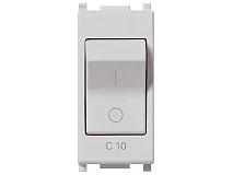 VIMAR Vimar 14404.10.SL Interruttore MT 1P C10 120-230V Silver