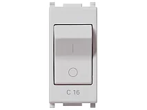 VIMAR Vimar 14404.16.SL Interruttore MT 1P C16 120-230V Silver