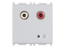 VIMAR Vimar 14582.SL Ingresso audio RCA 2M Silver