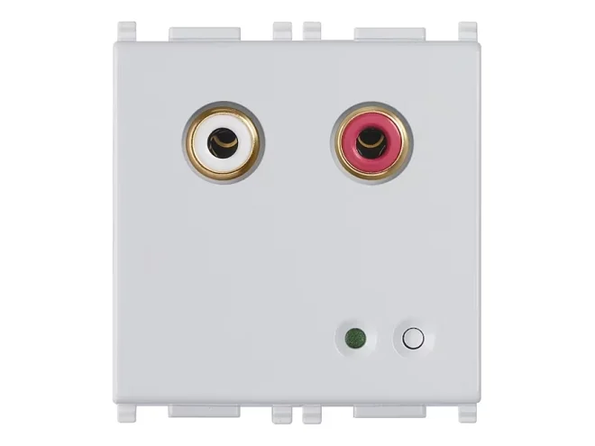 VIMAR Vimar 14582.SL Ingresso audio RCA 2M Silver