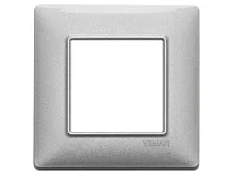 VIMAR Vimar 14642.71 Placca 2M Silver