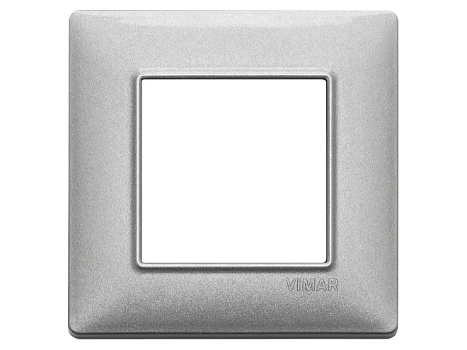 VIMAR Vimar 14642.71 Placca 2M Silver