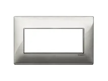 VIMAR Vimar 14649.27 Placca 5M BS tecnopolimero Silver