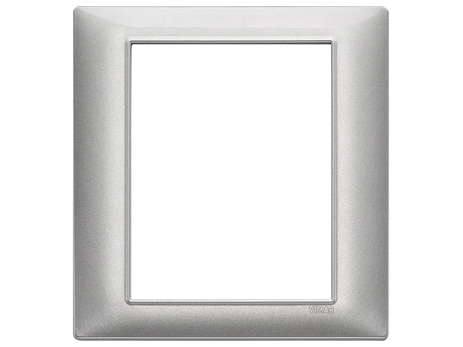 VIMAR Vimar 14668.71 Placca 8M Silver
