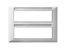 VIMAR Vimar 14690.27 Placca 14M tecnopolimero Silver