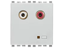 VIMAR Vimar 20582.N Ingresso audio RCA 2M Next