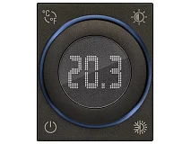 VIMAR Vimar 30810.G Termostato rotella IoT 2M nero