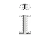 PERFORMANCE IN LIGHTING PERFORMANCE IN LIGHTING 000444 PALO NIKKO+ 45 H410 BIANCO