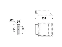 PERFORMANCE IN LIGHTING PERFORMANCE IN LIGHTING 14100496 A0482/96 STAFFA MURO SYSTEM,S1