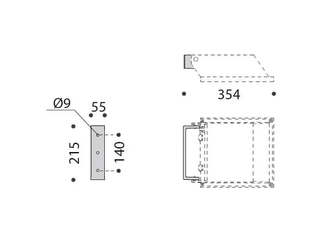 PERFORMANCE IN LIGHTING PERFORMANCE IN LIGHTING 14100496 A0482/96 STAFFA MURO SYSTEM,S1