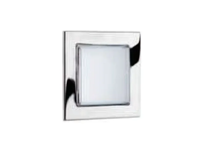 PERFORMANCE IN LIGHTING PERFORMANCE IN LIGHTING 700532 GRADUS SQUARE 1X9W GX53 ACCIAIO INOX