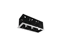 PERFORMANCE IN LIGHTING PERFORMANCE IN LIGHTING 840330010 KA40 RECESSED HOUSING 3-SET WHITE FRAME