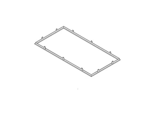 PERFORMANCE IN LIGHTING PERFORMANCE IN LIGHTING 86005110 FL600LED REC RECESSED CEILING FRAME