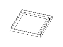 PERFORMANCE IN LIGHTING PERFORMANCE IN LIGHTING 86006010 FL600LED EL MOUNTING HOUSING