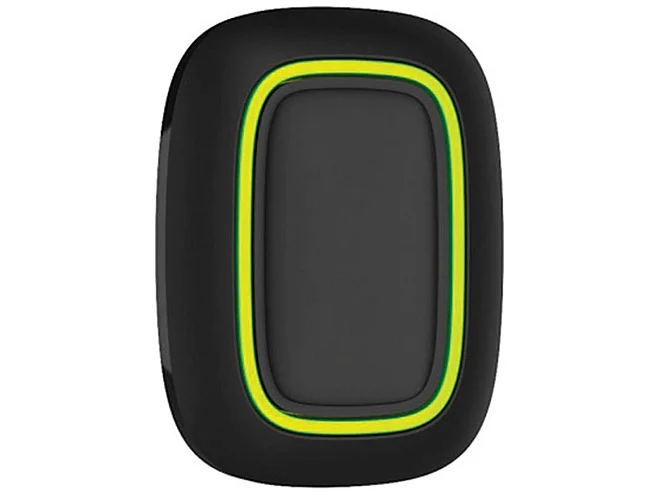 Ajax Ajax 38094.26.BL1 Button Jeweller Nero Pulsante Wireless Smart con Allarmi e Automazione