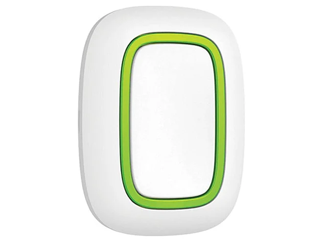 Ajax Ajax 38095.26.WH1 Button Jeweller Bianco Pulsante Wireless Smart con Allarmi e Automazione