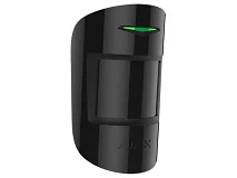 Ajax Ajax 38096.06.BL1 CombiProtect Jeweller Nero Sensore Wireless PIR e Rottura Vetri ad Alta Sicurezza