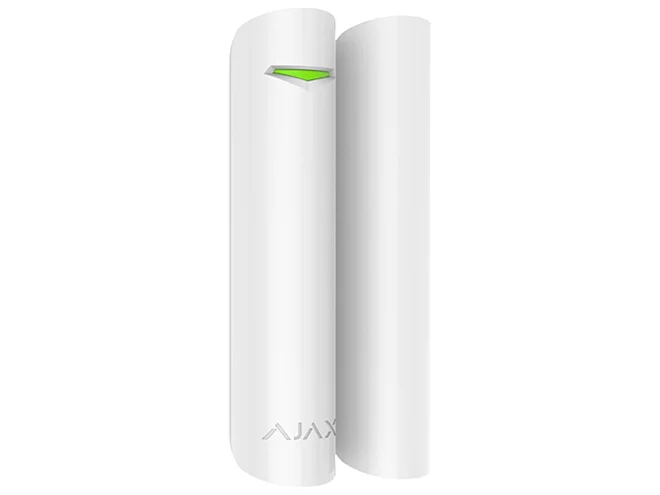 Ajax Ajax 38101.13.WH1 DoorProtect Plus Jeweller Bianco Sensore Wireless Avanzato per Apertura, Urti e Inclinazione