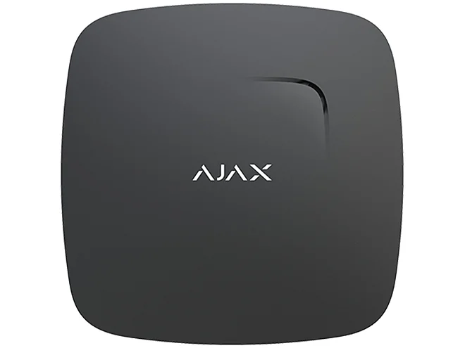 Ajax Ajax 38104.10.BL1 FireProtect Jeweller Nero Rilevatore di Fumo e Calore Wireless con Allarme Integrato