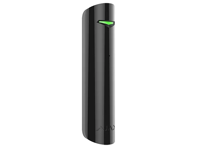 Ajax Ajax 38108.05.BL1 GlassProtect Jeweller Nero Sensore Rottura Vetri Wireless ad Alta Precisione