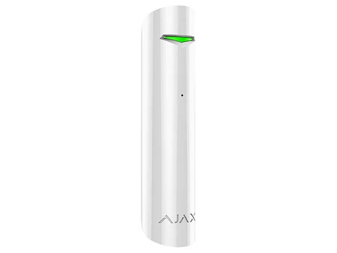 Ajax Ajax 38109.05.WH1 GlassProtect Jeweller Bianco Sensore Rottura Vetri Wireless ad Alta Precisione