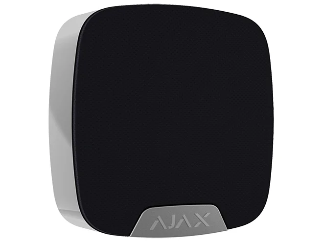 Ajax Ajax 38110.11.BL1 HomeSiren Jeweller Nera Sirena Wireless da Interno per Sistemi di Sicurezza Avanzati