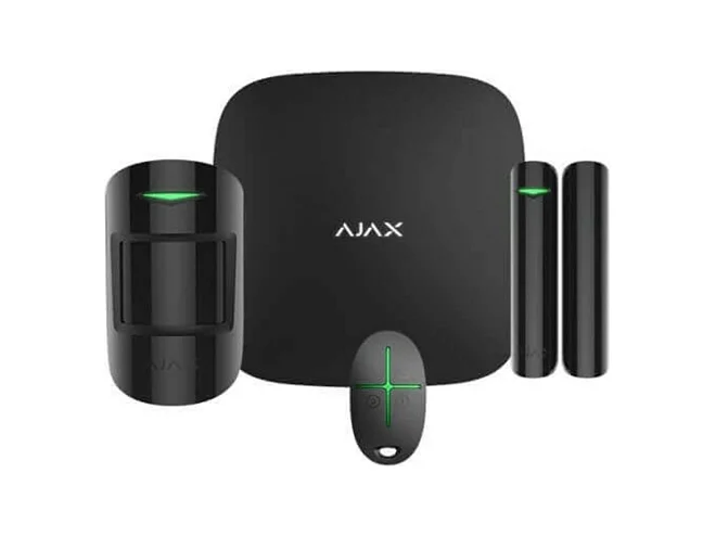 Ajax Ajax 38169.56.BL1 Kit di Allarme Professionale Wireless senza fili GPRS / Ethernet Black