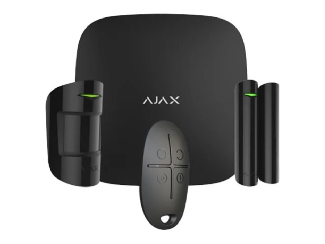 Ajax Ajax 51173.134.BL1 StarterKit 4G Wireless senza fili GPRS / Ethernet - 4G - Black