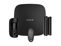 Ajax Ajax 156254.381.BL1 Starter Kit Cam HDR Wireless senza fili GPRS / Ethernet 2SIM 2G HDR Black Version