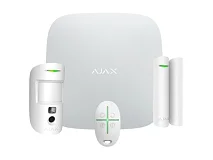 Ajax Ajax 156253.381.WH1 Starter Kit Cam HDR Wireless senza fili GPRS / Ethernet 2SIM 2G HDR White Version