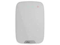 Ajax Ajax 38249.12.WH1 KeyPad Jeweller Bianco Tastiera Wireless Touch con Codici Sicuri e Funzioni Antimanomissione