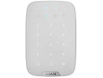 Ajax Ajax 38253.83.WH1 KeyPad Plus Jeweller Bianco Tastiera Wireless Touch con Autenticazione Contactless e Sicurezza Avanzata