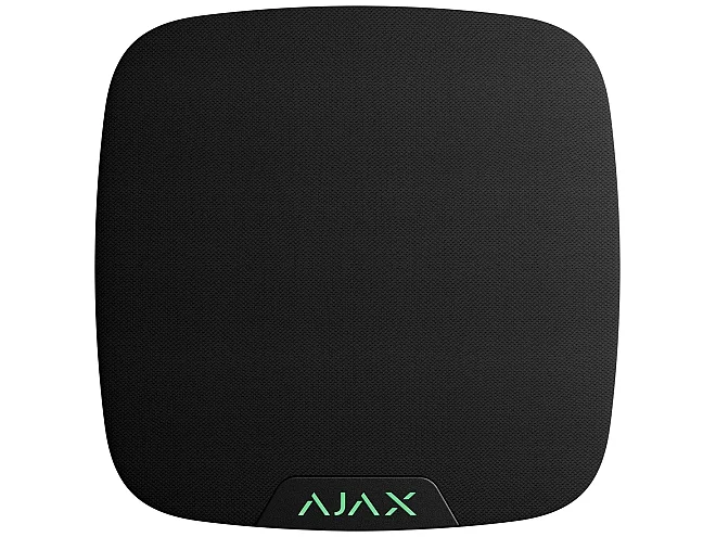 Ajax Ajax 87531.180.BL1 SpeakerPhone Jeweller Nero Modulo Vocale Wireless per Verifica Allarmi