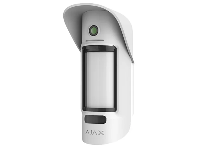 Ajax Ajax 39293.121.WH1 MotionCam Outdoor PhOD Jeweller Sensore PIR da Esterno con Foto Verifica HDR e Protezione Antisabotaggio