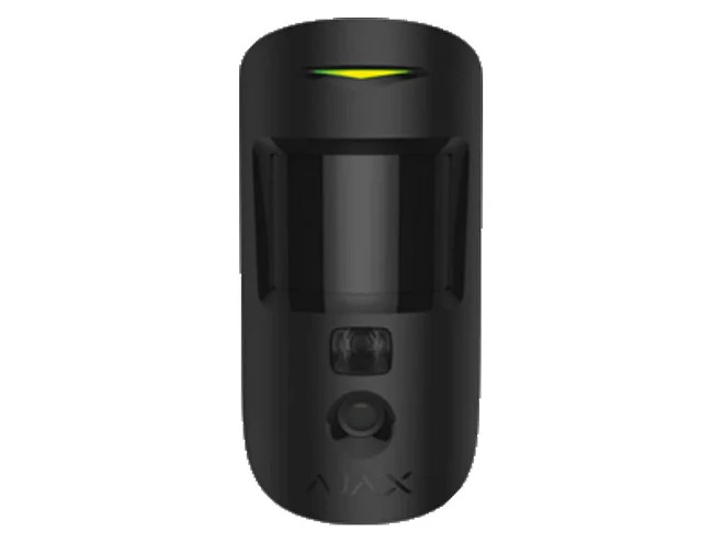 Ajax Ajax 119281.310.BL1 MotionCam HDR (PhOD) Jeweller Nero Rilevatore di movimento IR wireless con sensore PIR e foto-verifica HDR