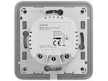 Ajax Ajax 52137.142.NC Relè per Lightswitch 2-gang 868MHz Jeweller 1100M
