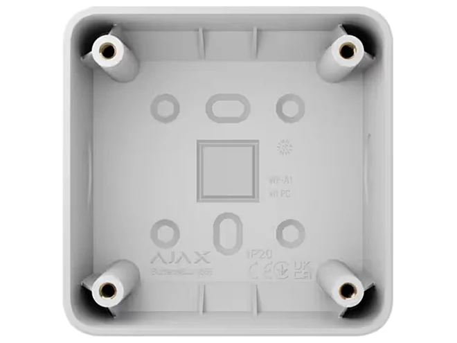 Ajax Ajax 107589.293.WH SurfaceBox Scatola di montaggio a superficie per LightSwitch & Outlet