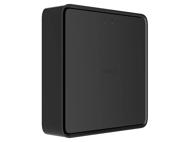 Ajax Ajax 135976.358.BL1 EN54 Fire ReX Jeweller Nero Ripetitore Wireless Antincendio Certificato EN54 con Copertura Fino a 35 km²