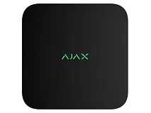 Ajax Ajax 70938.122.BL NVR Nero 8 Canali Network Video Recorder 4K per Videosorveglianza