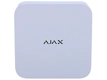 Ajax Ajax 127052.122.WH NVR DC Bianco 8 Canali Network Video Recorder 4K a Bassa Tensione