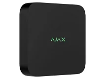 Ajax Ajax 134505.122.BL1 NVR HAC 16 Canali Nero con Porta HDMI Registratore Video di Rete Full HD