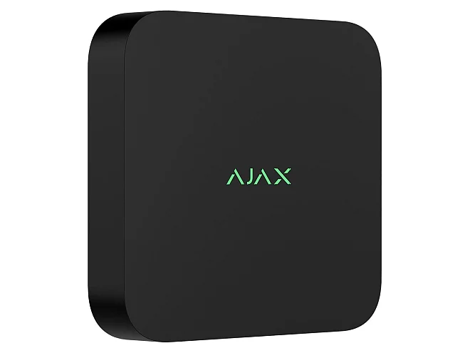 Ajax Ajax 134505.122.BL1 NVR HAC 16 Canali Nero con Porta HDMI Registratore Video di Rete Full HD
