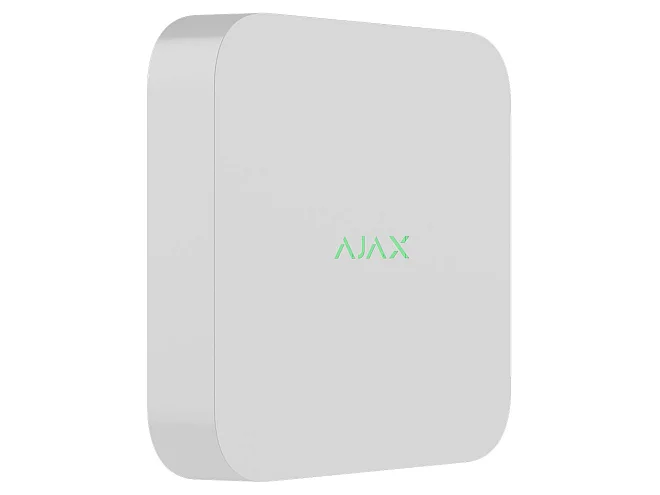 Ajax Ajax 134506.122.WH1 NVR HAC 16 Canali Bianco con Porta HDMI Registratore Video di Rete Full HD