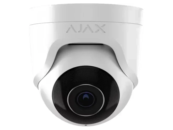 Ajax Ajax 64925.197.WH1 TurretCam 5MP Bianca con Ottica 4mm e AI