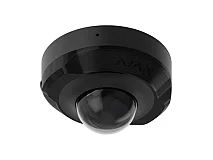 Ajax Ajax 76025.214.BL1 DomeCam mini 8MP con Ottica 4mm Nera