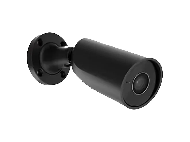 Ajax Ajax 79025.217.BL1 BulletCam Telecamera IP 5MP AI con Ottica 4mm, IR 50m, Nero, WDR e Riconoscimento Oggetti