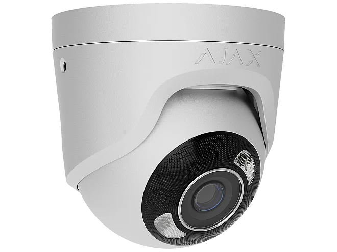 Ajax Ajax 126261.197.WH1 TurretCam HL 5MP 2.8mm bianca Telecamera IP con AI e Visione Notturna
